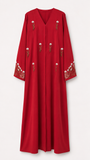 Embroidered Crimson