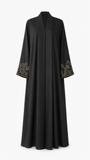 Black Embroidered Abaya