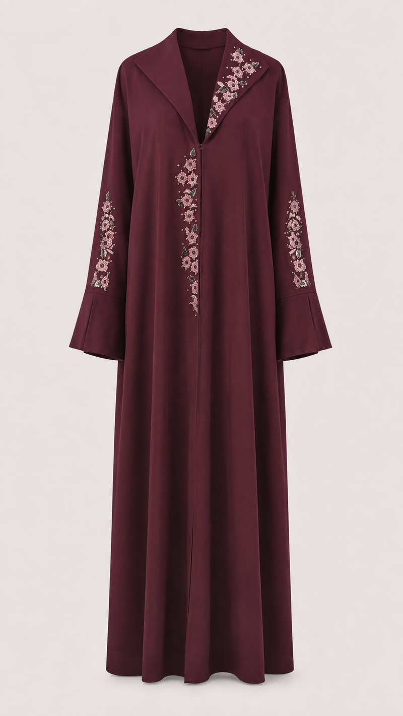 Embellished Burgundy