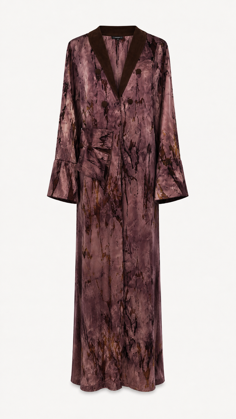Textured Mauve Blazer