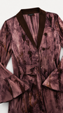 Textured Mauve Blazer