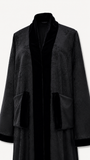 Velvet Lapel Textured