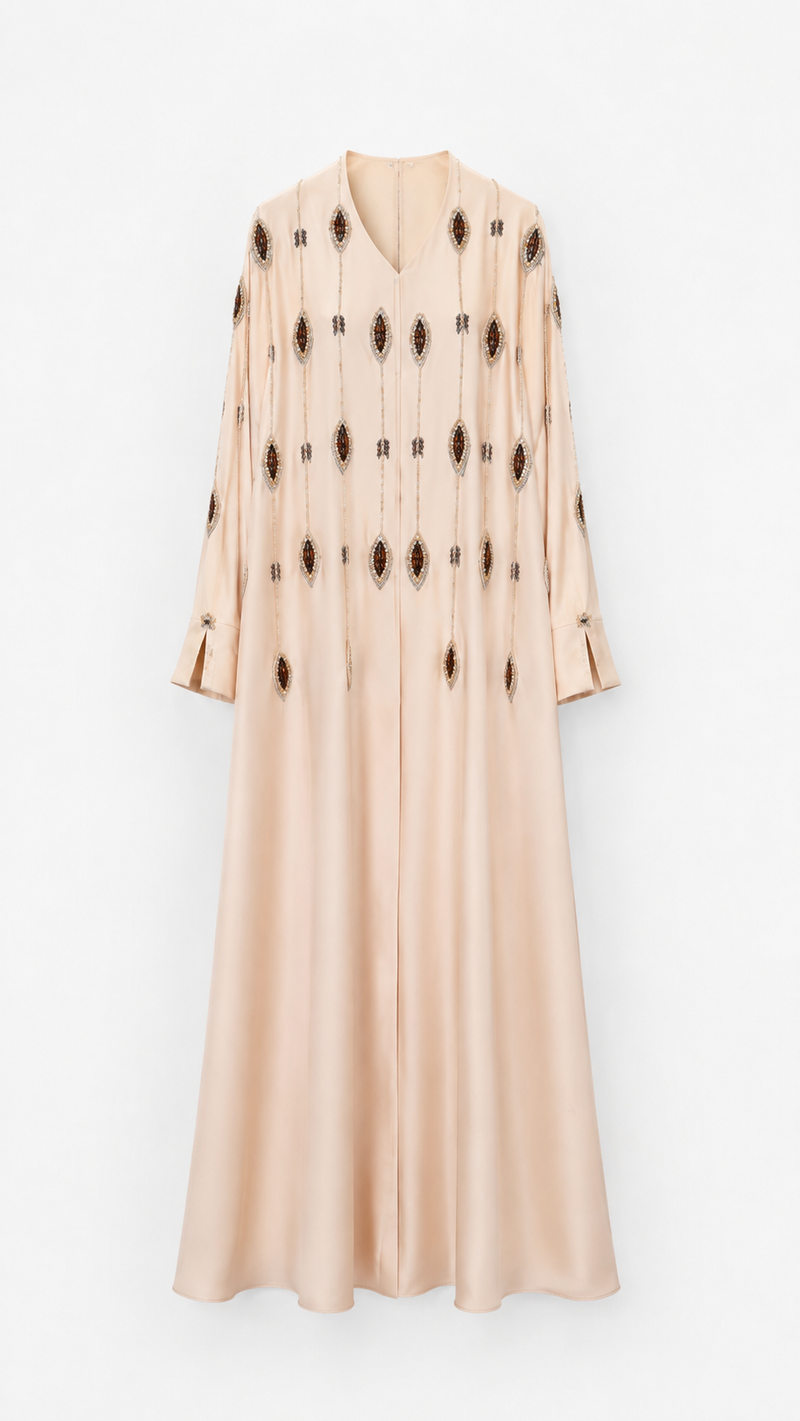 Blush Abaya