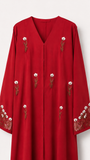 Embroidered Crimson