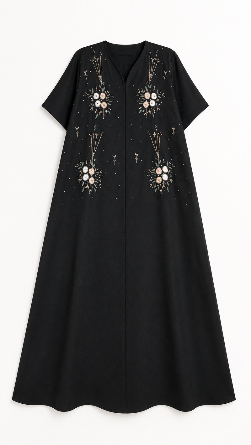 Black Floral