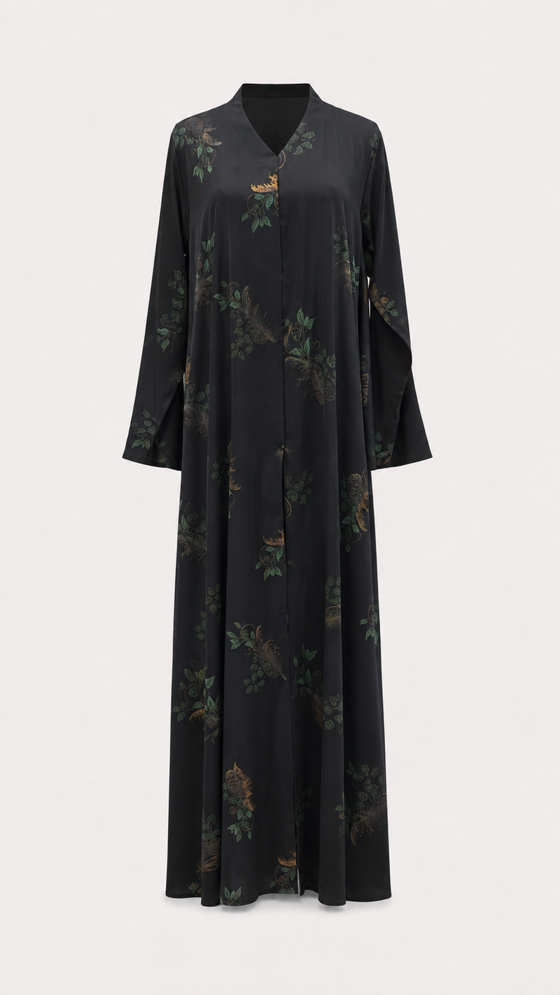 Bronze Metallic Silk
