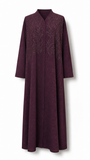 Embellished Magenta Jacquard