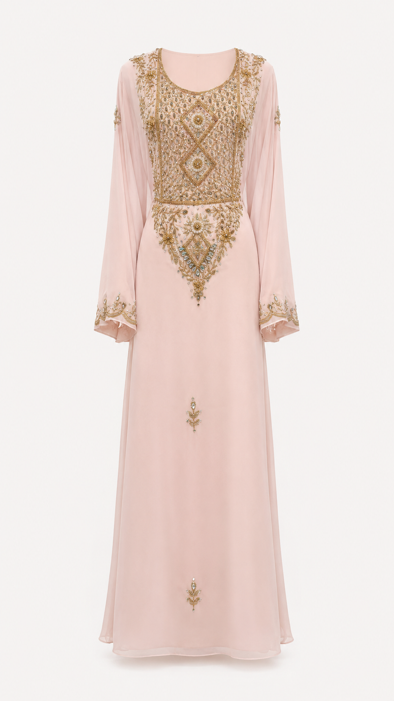 Embellished Blush Pink