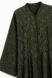 Olive Jacquard