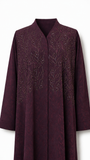 Embellished Magenta Jacquard