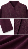Embellished Magenta Jacquard