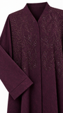 Embellished Magenta Jacquard